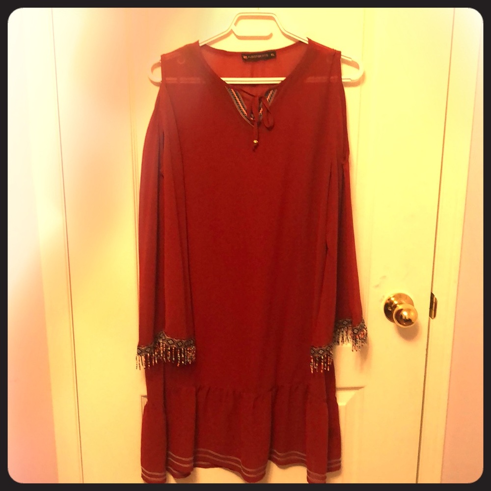 Boho Beaded Tunic/Dress